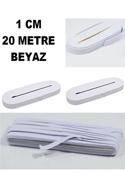 mrtbilisim Lastik Sert Yumuşak Çamaşır Don Etek Bel Paça Bebe Lastiği Yassı Y...