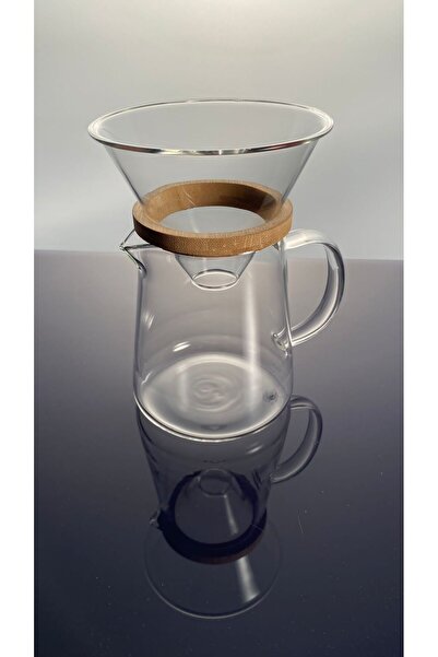 İly مجموعة تخمير القهوة الزجاجية من كوفي تايم