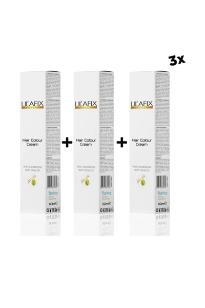 Lilafix 4/6 kestane kızıl 3'lü Krem Tüp Boya - 60 ml