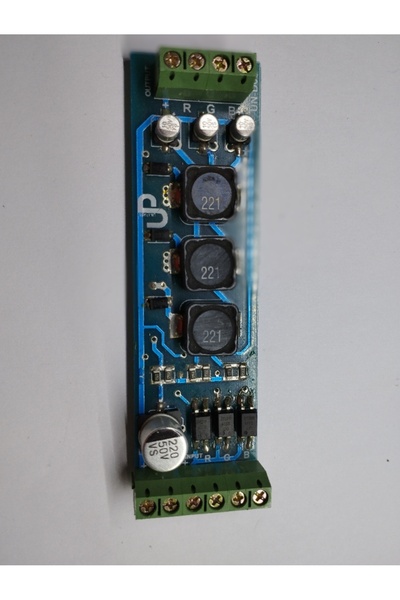 Hezarfen RGB Powerled için 350-700ma Sabit Akım Sınırlama Kartı 3 Kanal