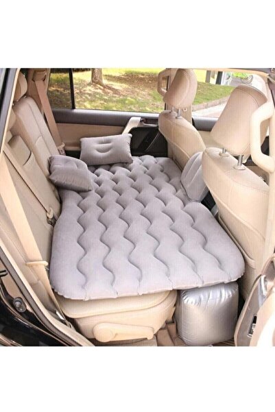 SLİPT Araç İçi Şişme Yatak Araba-Kamp Yatağı Elektrikli Pompa Tamir Kiti Ve Y...