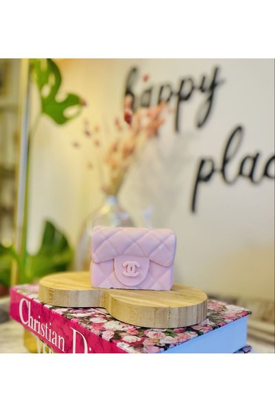 MHYSSA naturals Dekoratif Mini Marka Çanta Mum