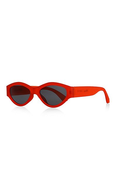 Kinary Sunglasses Transparent Matte Red 1031