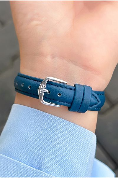 Q&Q 3 ATM Waterproof Leather Band Women's Wristwatch