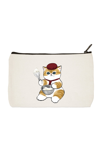 designedfy Сумка для косметики з принтом «Кухарський кіт», пенал, сумочка, га...