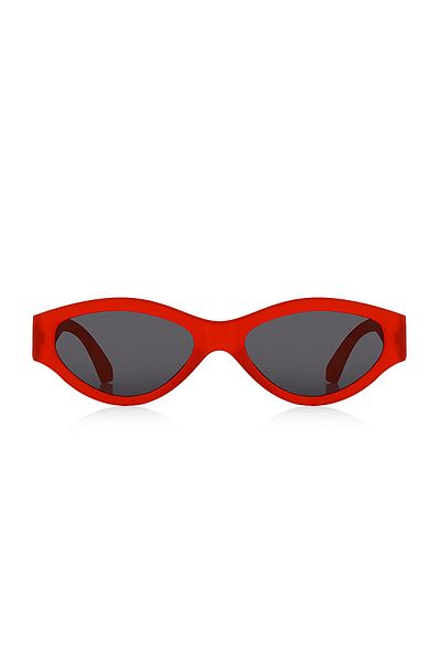 Kinary Sunglasses Transparent Matte Red 1031