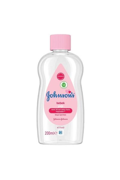 Johnson & Johnson Johnson's Baby Oil 200ml | Nemlendirici Bebek Yağı Pembe