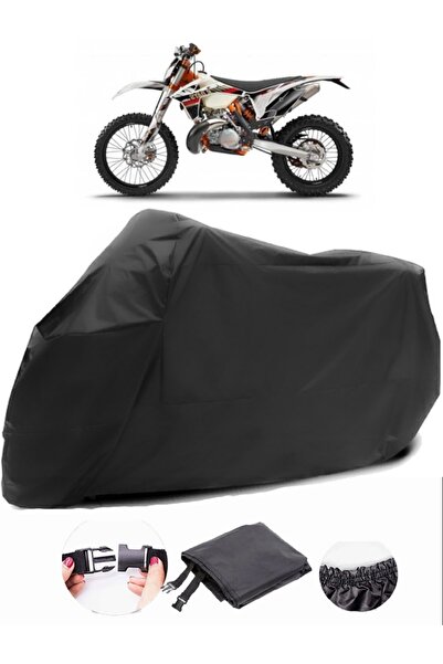 AutoEN KTM 300 EXC ستة أيام قماش أسود للدراجات النارية مقاوم للماء ومتين