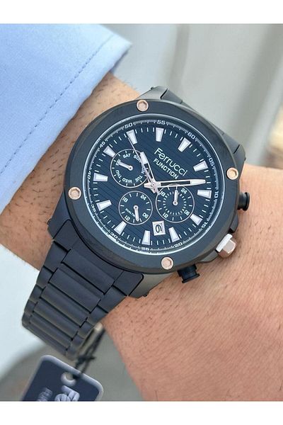 Ferrucci FRC.FT.1.196 Ferrucci Steel Cord Inner Gauges Active Function New Season Men's Wristwatch