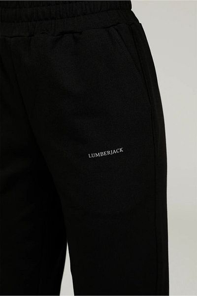 lumberjack Ct137 Βαμβακερή Γυναικεία Φόρμα κάτω 100002496μαύρο
