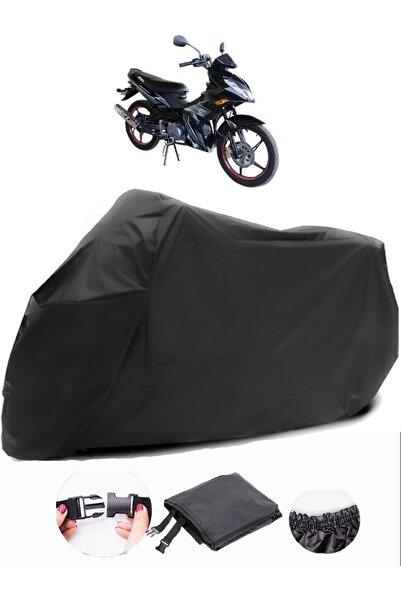 AutoEN AR 100-62 Compatible Black Motorcycle Tarpaulin Waterproof Durable Fabric
