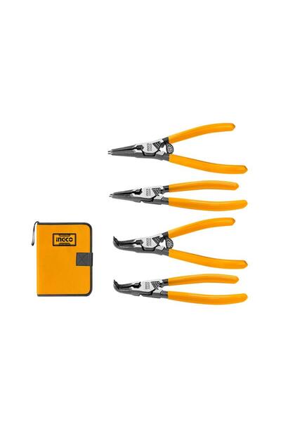 Ingco Sekman Pense seti 125mm 4'lü Paket ING-HCCPS26125
