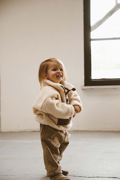 OhlalaKoala Wellsoft Half Zipper Kids Coat 1-6 Years