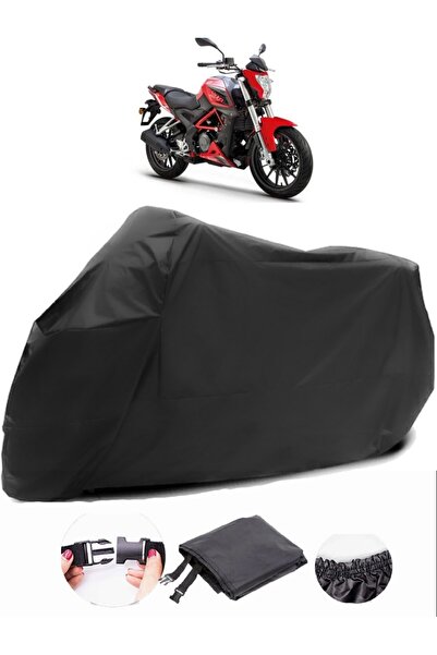 AutoEN Benelli BN 251 Black Motorcycle Tarpaulin Waterproof Durable Fabric