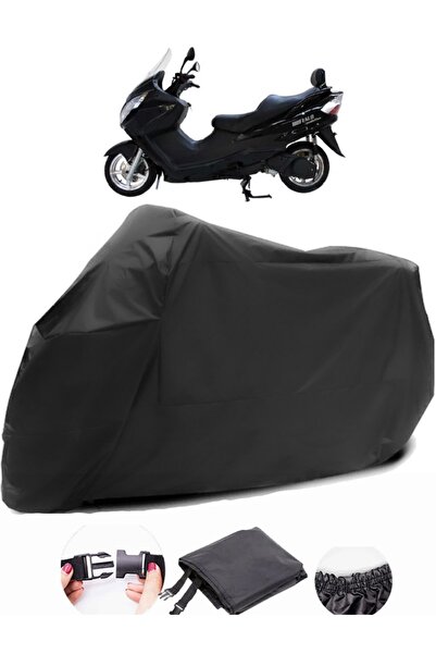 AutoEN Mondial 250 Buffalo Black Motorcycle Tarpaulin Waterproof Durable Fabric