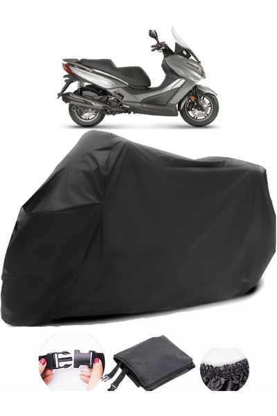 AutoEN Kymco X Town 125i قماش مشمع أسود للدراجات النارية مقاوم للماء