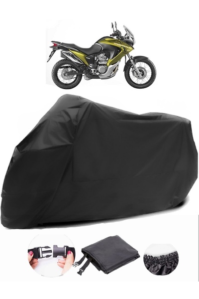AutoEN لهوندا XL 700 Transalp القماش المشمع للدراجات النارية الأسود نسيج متين...