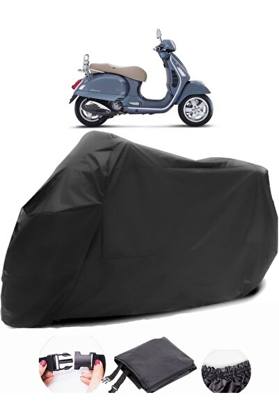 AutoEN فيسبا GTS 150 ABS أسود للدراجات النارية القماش المشمع مقاوم للماء نسيج...
