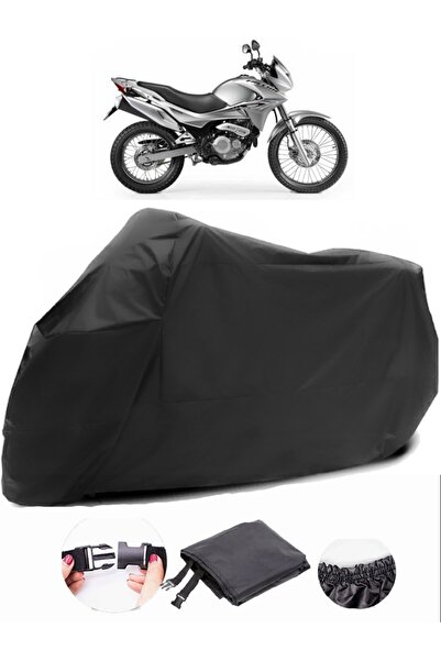 AutoEN Honda NX 4 Falcon Compatible Black Motorcycle Tarpaulin Waterproof Dur...