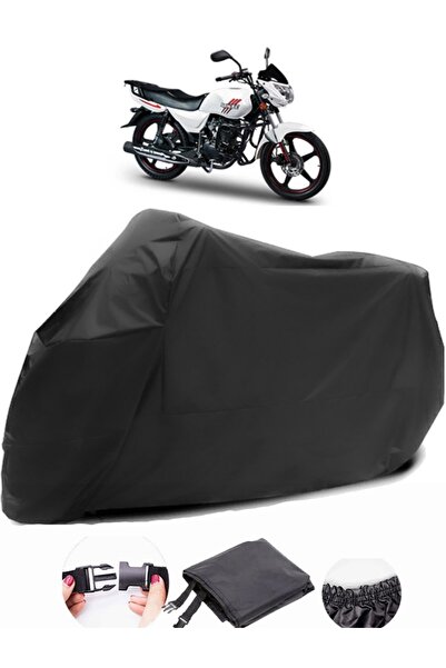 AutoEN Motor Dante 139 - Black Waterproof Durable Motorcycle Tarpaulin