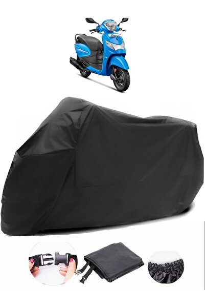 AutoEN Hero Pleasure 110 Black Motorcycle Tarpaulin Waterproof Durable Fabric
