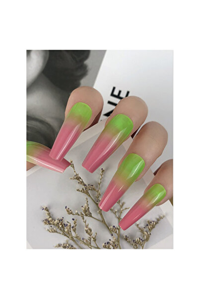 Nail Master 24'lü Desenli Balerin Takma Tırnak Seti Yapıştırıcılı