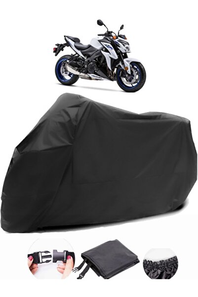 AutoEN Suzuki GSX-S 1000 Black Motorcycle Tarpaulin Waterproof Durable Fabric