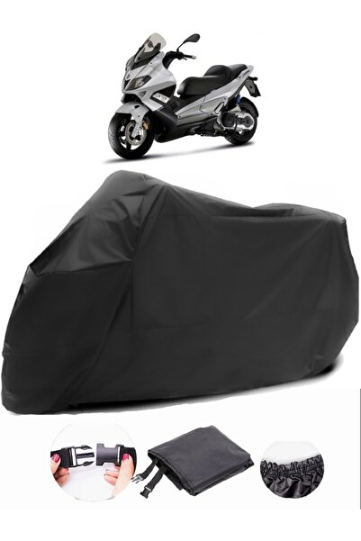 AutoEN Gilera Nexus 300 Black Motorcycle Tarpaulin Waterproof Durable Fabric