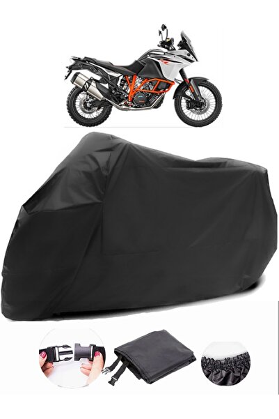 AutoEN KTM 1090 Adventure R قماش متين ومقاوم للماء باللون الأسود للدراجات الن...