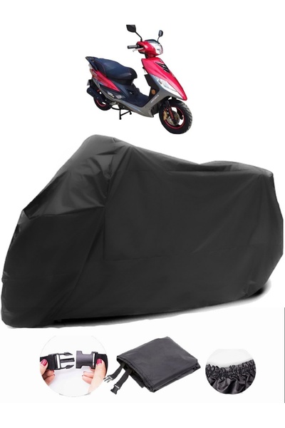 AutoEN Arora AR 50-6 Capirossi Black Compatible Motorcycle Tarpaulin Waterproof Durable Fabric