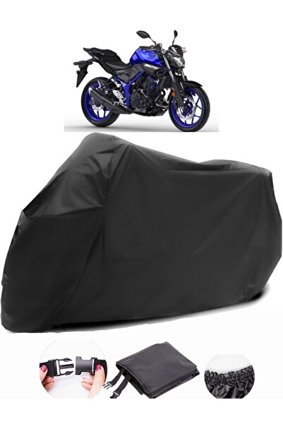 AutoEN Yamaha MT-25 Siyah Motosiklet Branda Su Geçirmez Dayanıklı Kumaş