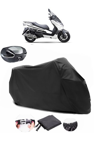 AutoEN حقيبة ظهر Benelli Zafferano متوافقة مع القماش المشمع الأسود للدراجات النارية المقاوم للماء