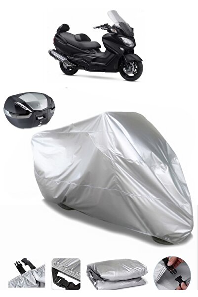 AutoEN Suzuki Burgman AN 650 ABS Rear Bag Compatible Motorcycle Tarpaulin Lux...