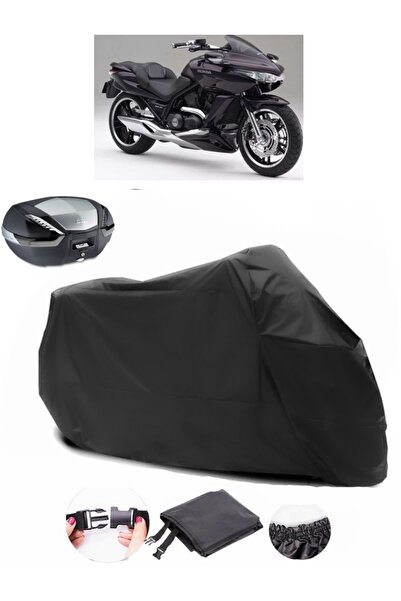 AutoEN Honda DN - 01 Rear Bag Compatible Black Motorcycle Tarpaulin Waterproo...