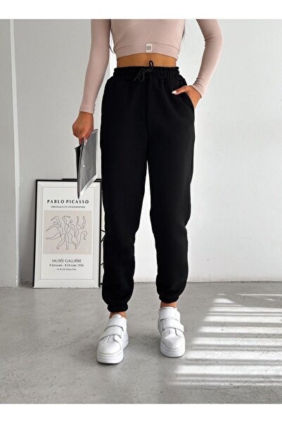 Noa Noa Three Thread Jogger Sweatpants with Fleece Inside