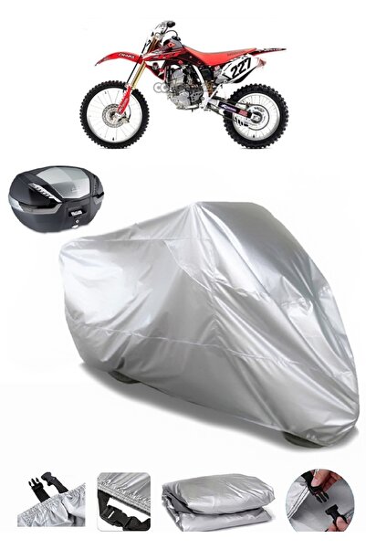 AutoEN Honda CRF 150 R Rear Bag Compatible Motorcycle Tarpaulin Luxury Quality Thick High Quality