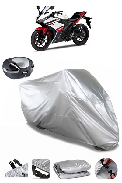 AutoEN Yamaha YZF R25 Rear Bag Compatible Motorcycle Tarpaulin Luxury Quality...