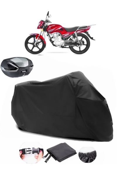 AutoEN Yuki Forza 170 Backpack Compatible Black Motorcycle Tarpaulin Waterproof Durable Fabric