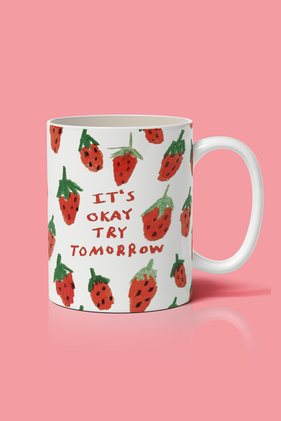 designedfy It's Okey Tomorrow Printed Mug