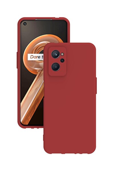 eonaks Realme 9i Kılıf Kamera Korumalı Silikon Rubber Arka Kapak