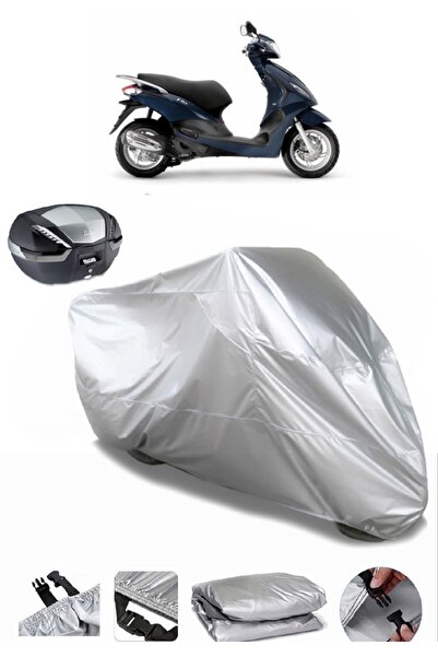 AutoEN حقيبة خلفية Piaggio FLY 125 3V متوافقة مع القماش المشمع للدراجات النار...