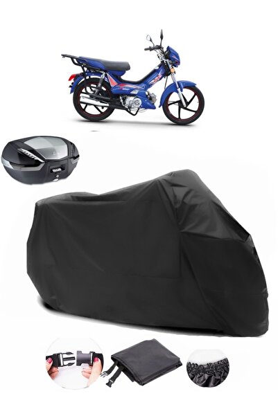 AutoEN Kuba Runner 50 Backpack Compatible Black Motorcycle Tarpaulin Waterpro...