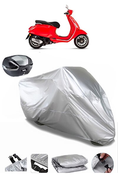 AutoEN حقيبة خلفية فيسبا سبرينت 125 متوافقة مع القماش المشمع للدراجات النارية...