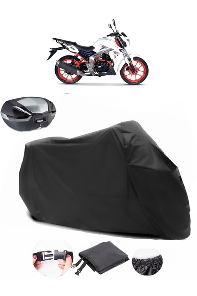AutoEN Falcon Shark 188 Compatible Backpack Compatible Black Motorcycle Tarpa...