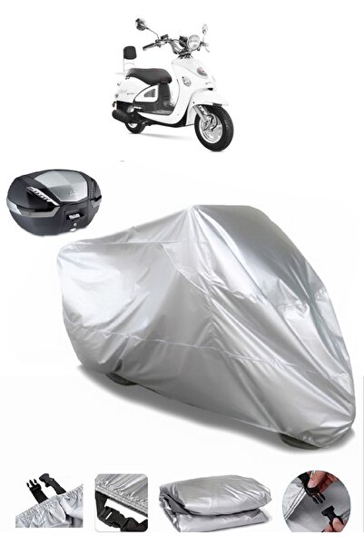 AutoEN Yuki ZN-100T-E5 Legend Compatible Rear Bag Compatible Motorcycle Tarpa...