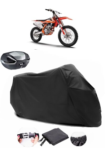 AutoEN حقيبة خلفية KTM 250 SXF متوافقة مع القماش المشمع الأسود للدراجات النار...