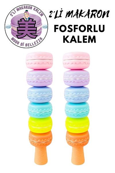 Modo Di Bellezza 6-Color 2-Piece Macaron Highlighter Set