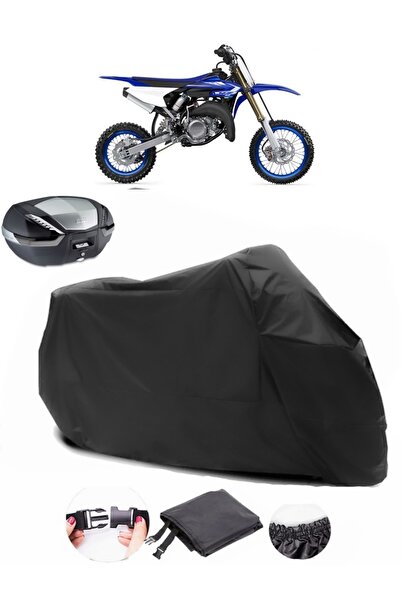 AutoEN حقيبة ياماها YZ65 الخلفية متوافقة مع القماش المشمع الأسود للدراجات الن...