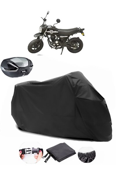 AutoEN ليفان LF100-C قماش أسود مقاوم للماء للدراجة النارية