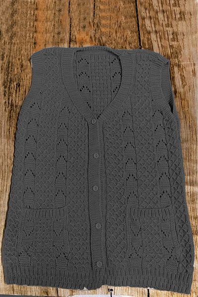 Çt Çeyizci Tekstil Dowry Vest, Glitterless Vest, Braided Vest, Gift Vest, Bridal Vest - Large Size